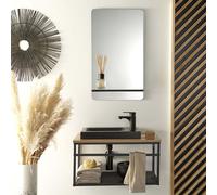 Ensemble lave-mains WILO grande largeur avec robinet et miroir 60cm