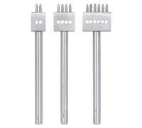 Ensemble Lederlocher, fonctionnement manuel, structure en acier durable, 4 mm