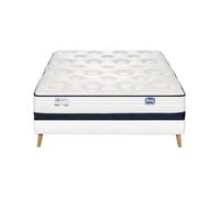Ensemble L'INEDIT, matelas ressorts ensachés 160x200, ferme, H27 + 2 sommiers