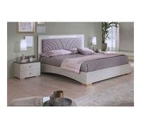 Ensemble Lit 140x190cm avec Leds + 2 Chevets - PANACA -