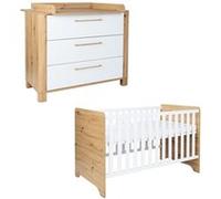 arthur berndt Ensemble de chambre de bébé Marlon 2ème partie Lit de bébé Commode à langer