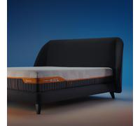 Ensemble Literie Boxspring Performance - 200x200cm - Gris - 26cm
