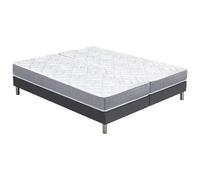 Ensemble literie - EBAC LITERIE - Maryland - Mousse - 2x80x200 - Hauteur 20 cm