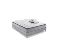 Ensemble literie EXTENSION 140x190 matelas ressorts ensachés H29 ferme avec sommier et 2 oreillers