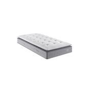 Ensemble simmons sw5 ressorts ensachés + surmatelas 90x190 Blanc