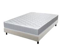 Ensemble literie - Newkit - Madere - 140x190 cm - Mousse Haute Résilience - Soutien ferme