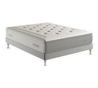 Ensemble literie REFLEXION 140x200 matelas ressorts ensachés H33 ferme avec sommier
