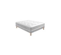 Ensemble mary mousse hr 55kg/m3 + sommier base morpho 160x200