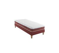 Ensemble matelas 100% latex, sommier et pieds Crépuscule 600 - 2x90x200
