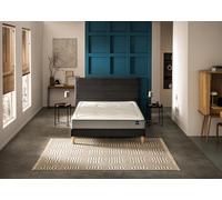 Ensemble matelas 180 x 200 cm + sommier 2 x 90 x 200 cm Tisse gris fume - Bultex ensemble smart night