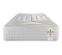 Ensemble matelas 90 x 200 cm Vingt-Quatre - Ressorts ensachés et mémoire de forme - Ep : 24 cm - Ferme - sommier Gris G