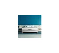 Ensemble matelas a memoire de forme maxi epaisseur Balmoral 140x200 sommier KIT blanc