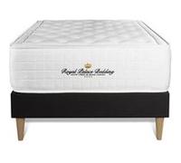 Ensemble Matelas à mémoire de forme maxi épaisseur Buckingham 90x200 sommier KIT noir G
