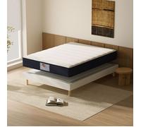 Ensemble Matelas à ressorts+ Lit Sommier Tapissier 160*200cm TEENO, Epaisseur du Matelas 22cm