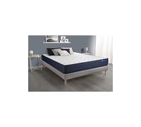 Ensemble matelas ACTIFLEX LIFE 180x200 Ressorts ensachés et Mémoire de forme 5zones de confort + sommier KIT gris