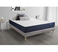 Ensemble matelas ACTILATEX LIFE 140x200 Latex et Memoire de forme 5zones de confort + sommier KIT gris