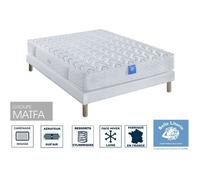 Ensemble matelas Diadème BELLE LITERIE 130x190 + sommier tapissier + jeu de 4 pieds offerts