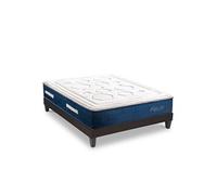 Ensemble Matelas Dolce Vita Ressorts ensachés Accueil mémoire et sommier en kit - 140 x 200 cm