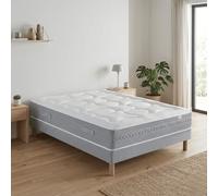 Ensemble Matelas Douces Nuits Laly 100% Latex + Sommier Base Ferme 80x190