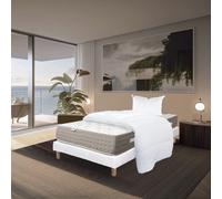 Ensemble Matelas Dreamlux 90x190 - Blanc