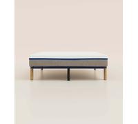 Ensemble matelas et sommier - 160x200 cm- Fabriqué en France - Matelas avec sommier à lattes - Tediber