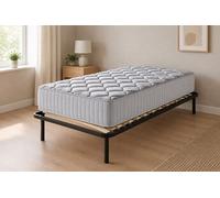 Ensemble Matelas et Sommier 90x190 cm Ressorts Ensachés Ferme