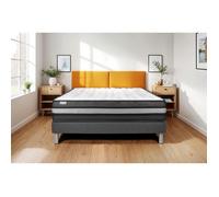Vitalit Ensemble Matelas et Sommier VITALPOWER ZEN 140 x 190 cm – Sommier gris (kit)