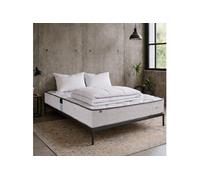 Ensemble matelas Iris mousse haute densité 20cm ferme 180x200 réversible + oreiller(s) + couette