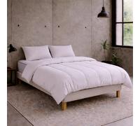 Ensemble matelas Iris, sommier beige, oreiller et couette