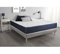 Ensemble matelas Latex et Mémoire de forme ACTILATEX SLEEP 140x200 5zones de confort + sommier KIT gris G
