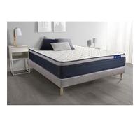 Ensemble matelas Latex+Memoire de forme ACTILATEX MAX 160x200 cm Maxi epaisseur 7zones de confort + sommier KIT gris