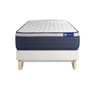 Actisom – Ensemble matelas + sommier ACTILATEX MAX Latex et mémoire de forme 80x200 cm blanc