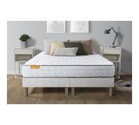 Ensemble matelas Memoire de forme 160x200 + double sommier 80x200 Memo