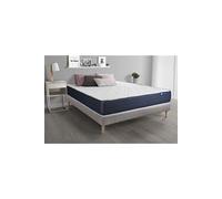 Ensemble matelas Memoire de forme ACTIMEMO SLEEP 180x200 5zones de confort + sommier KIT gris