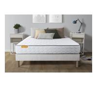 Ensemble matelas Memoire de forme + sommier 160x200 Memo