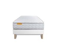 Ensemble matelas Mémoire de forme + sommier 90x190 Memo