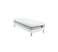Ensemble matelas mémoire de forme, sommier Constellation et pieds Songe 600 - 80x190