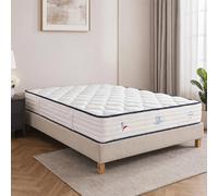 Ensemble matelas Patriote, sommier beige