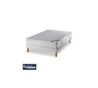 Ensemble matelas ressorts ensachés - grand confort ferme 140x190cm + sommier