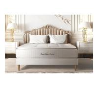 Ensemble matelas ressorts ensaches + memoire de forme maxi epaisseur George V 140x190