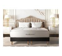 Ensemble matelas ressorts ensaches + memoire de forme maxi epaisseur George V 160x200 double sommier