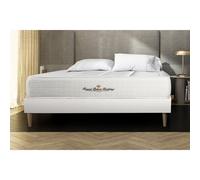 Ensemble matelas ressorts ensaches + memoire de forme maxi epaisseur Windsor 140x200