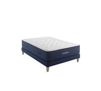 Ensemble matelas ressorts, latex et mémoire de forme, sommier et pieds Rêve 700 - 160x200