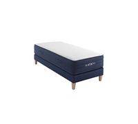 Ensemble matelas ressorts, latex et mémoire de forme, sommier et pieds Rêve 700 - 90x200
