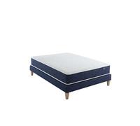 Ensemble matelas ressorts, sommier et pieds Rêve 400 - 160x200