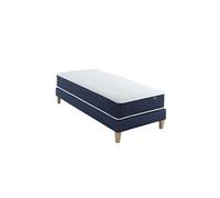 Ensemble matelas ressorts, sommier et pieds Rêve 400 - 90x190