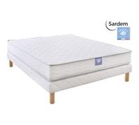 Ensemble matelas sardem belle literie forum + sommier tapissier 120x190 G
