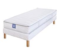 Ensemble matelas sardem belle literie passion + sommier tapissier 90x190