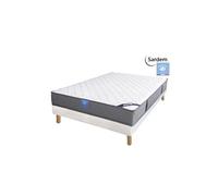 Ensemble matelas sardem passion visco + sommier tapissier 160x200
