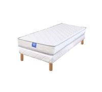 Ensemble matelas sardem rubis + sommier tapissier 90x190